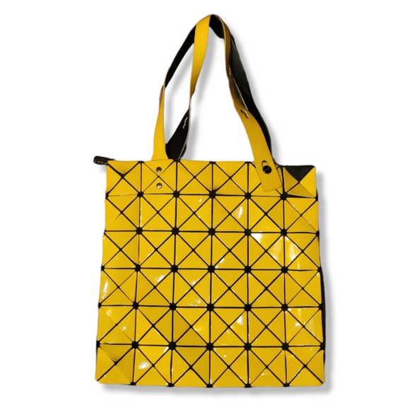 Issey Miyake Handbags - Bao Bao Issey Myake  Tote Yellow Handbag  Limited Edition